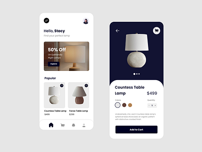 Lamp app design