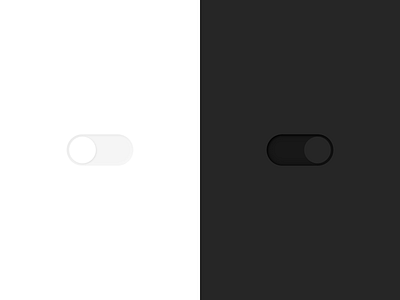Daily UI Challenge #015: ON/OFF switch ⚪⚫