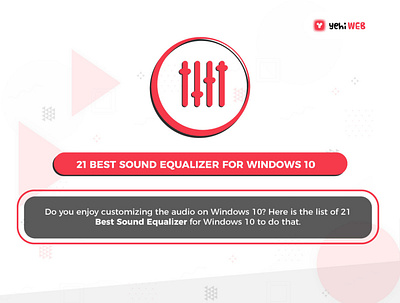 21 Best Sound Equalizer For Windows 10 app branding design graphic design icon illustration logo typography ui ux vector