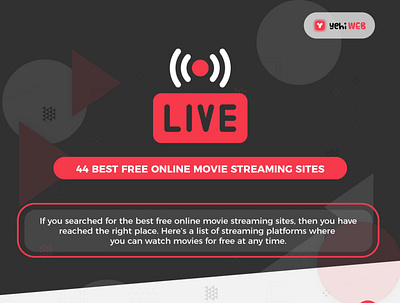 44 Best Free Online Movie Streaming Sites design graphic design vector