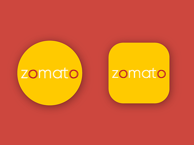 Zomato Icon design food icon ui zomato