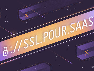 Ssl Pour SaaS graphic design illustration social media ssl tech typography webinar