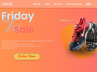 E-commerce Sale page branding design graphic design illustration landing page post design social media post design typography ui ux design website design