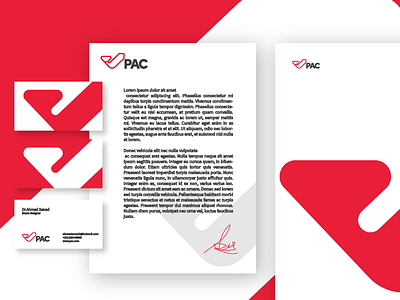 PAC Branding Challenge energy identity logo power red