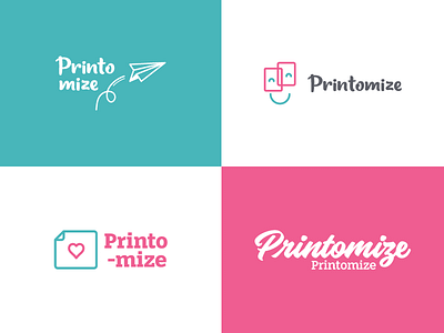 Printomize Logo Crafting happy heart logo smile