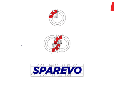 SPAREVO logo construction