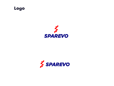 Sparevo Logo Design app blue identity logo logo designer red s s logo tyre