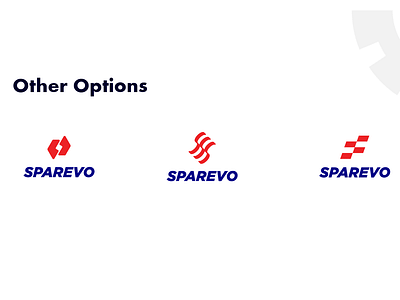 Sparevo Logo Options