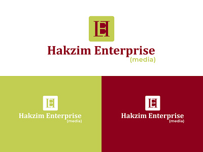 Hakzim Enterprise branding graphic design logo typography vector