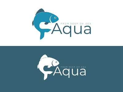 Aqua branding design graphic design logo vector