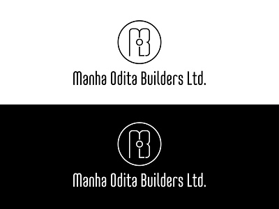 Manha Odita Builders Ltd. branding design graphic design illustration logo typography vector
