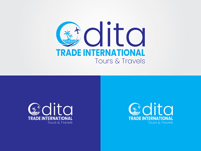 Odita Trade International Logo branding graphic design logo typography ui