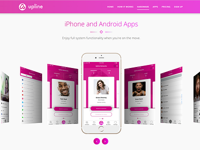 Upline Iphone And Android App android iphone mobile upline