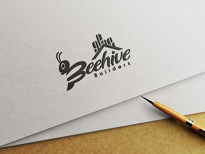 beehive logo branding business card design graphic design illustration logo typography ui ux vector