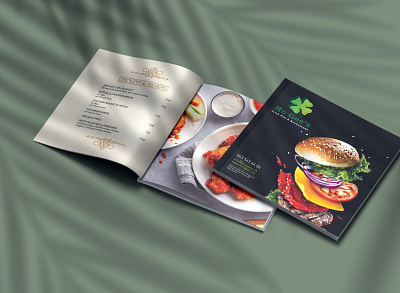 mc gee's restaurant menu branding business card design graphic design illustration logo restaurant typography ui ux vector