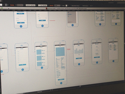 App Wireframing ia ios mobile first wireframe