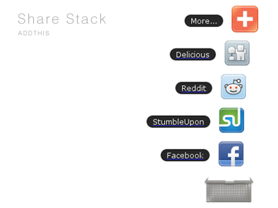 Share Stack addthis icons jquery osx share stack