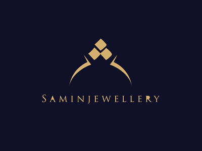 Samin Jewellery Logo Design brand identity branding jewellery logo logo design