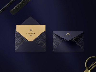 Samin Jewellery Envelope Design brand design brand identity brand stationery envelope design jewellery