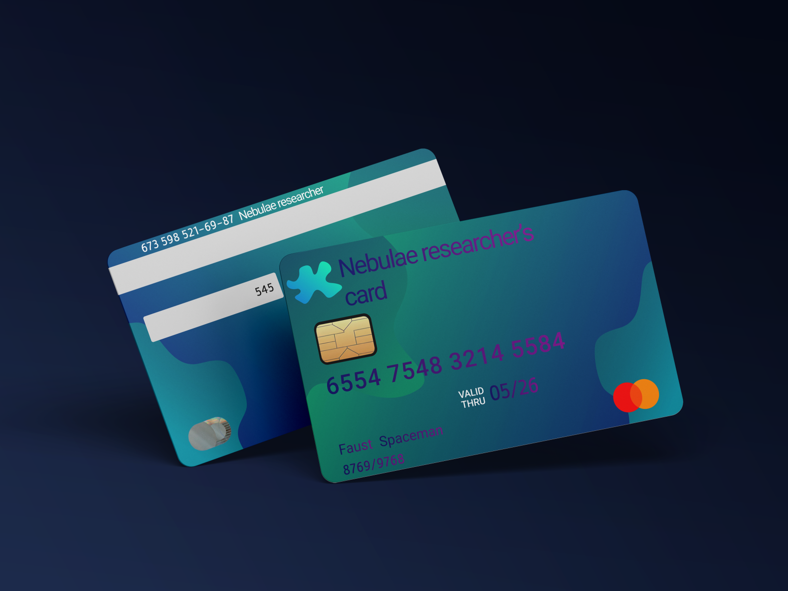 Credit card by Artyom Chuchulov on Dribbble