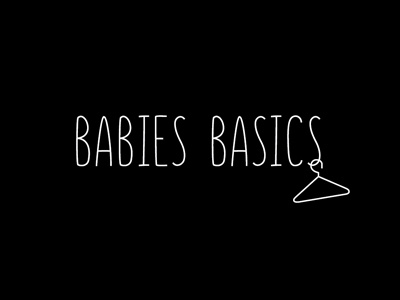 Babies Basics babies basics baby basic logo simple logo