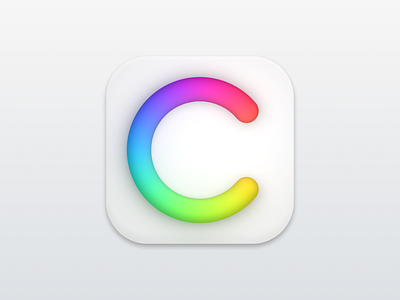 iOS App Icon 3d app apple cinema4d clean design figma icon ios logo mobile shadows