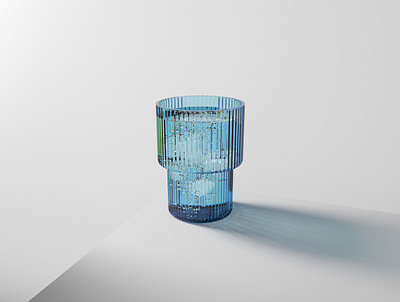 Glassware caustic 3d caustic cinema4d clean concept design glass redshift render