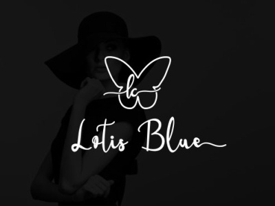 lotis blue amazing graphic design logo ls logo minimal nicelogo script