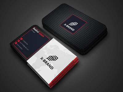 Modern Business card brand branding businesscard graphic design logo photoshop professional ui