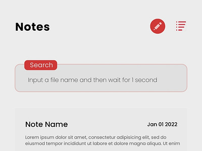 Notes App Landing Page