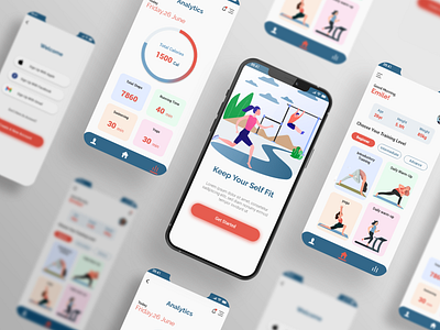 Fitness App UI