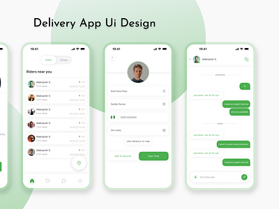 delivery and pick and drop service app app design app prject app project app ui delivery app design graphic design order app ui user experience