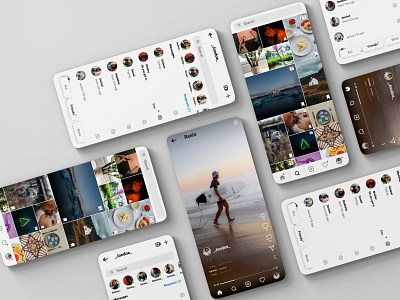 Instagram Redesign 2022 (Full) app branding design graphic design illustration logo typography ui ux