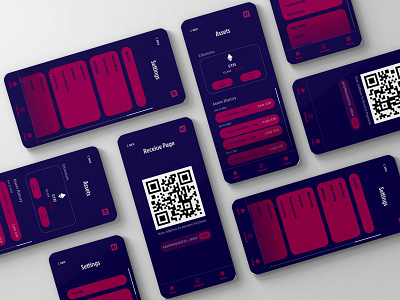 Terny (Crypto Wallet) app branding crypto cryptowallet design graphic design new typography ui ux wallet