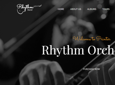 Rhythm Band tariqulsagar web web design