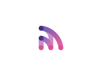 ManagedWiFi Logo Design app branding design icon line logo mark vector wifi wifi logo