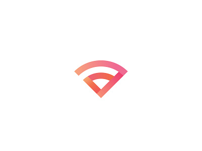 EventsWiFi branding design icon illustration line logo signal wifi