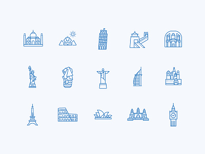 Landmark Icons