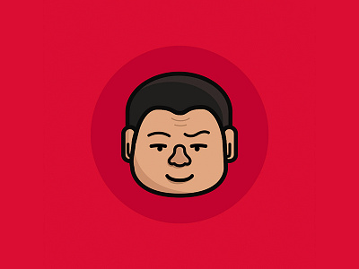 Duterte Avatar avatar duterte icon illustration logo red