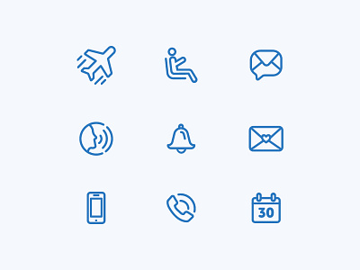 Linear Icon Set 01