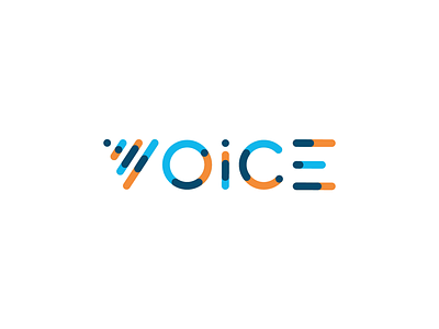 VOICE logo type branding logo soundbar voice