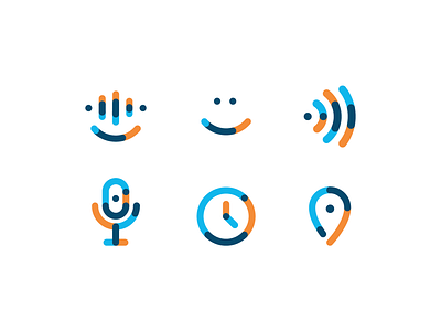 VOICE icon set