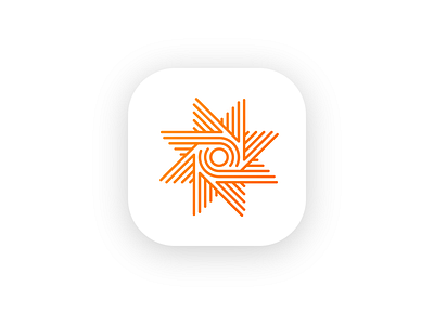 Sun Abstract Logo branding icon logo sun