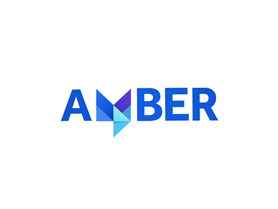AMBER Logo amber animation app brand branding icon logo logo animation minimalist