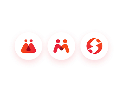Logo Studies for Maimai App app branding icon logo