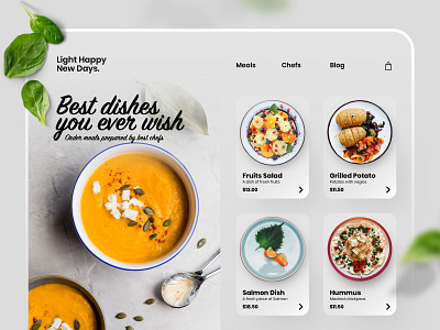 Online Food Delivery Concept