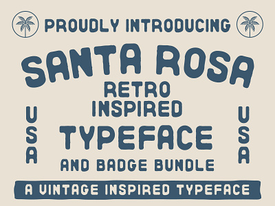 Santa Rosa Typeface