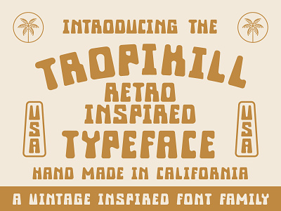 Tropikill Typeface