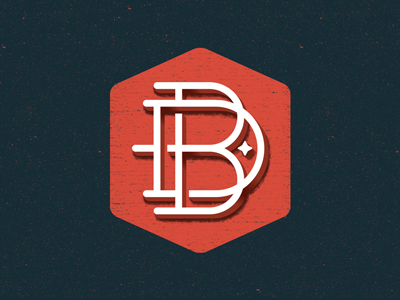 DB 'gram branding logo monogram