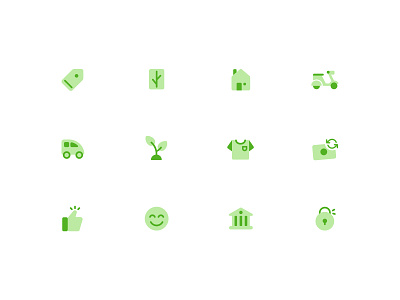 Acorns - Icons 4.0 acorns app brand finance fintech glyph iconography icons illustration investing